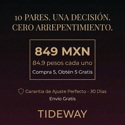 Bóxer Tideway Premium™ · 5 Bóxer de REGALO